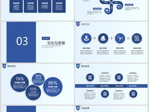 科技抽象科幻網絡開發公司簡介PPT模板 賦能未來，創領數字紀元